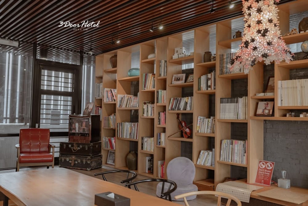 【台南飯店】三道門建築文創旅店，復古文青風格台南住宿