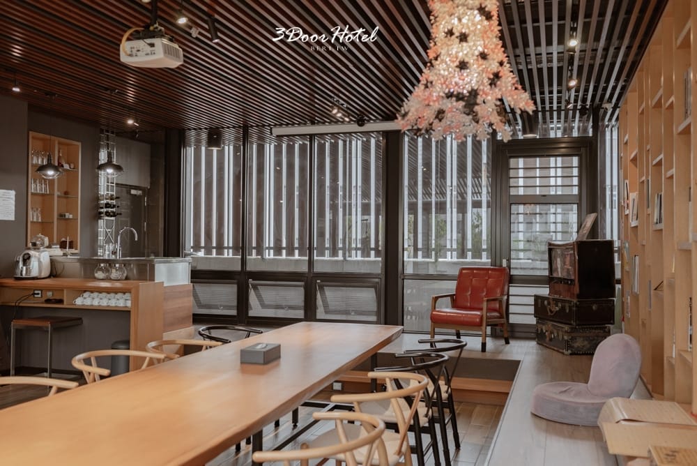 【台南飯店】三道門建築文創旅店，復古文青風格台南住宿