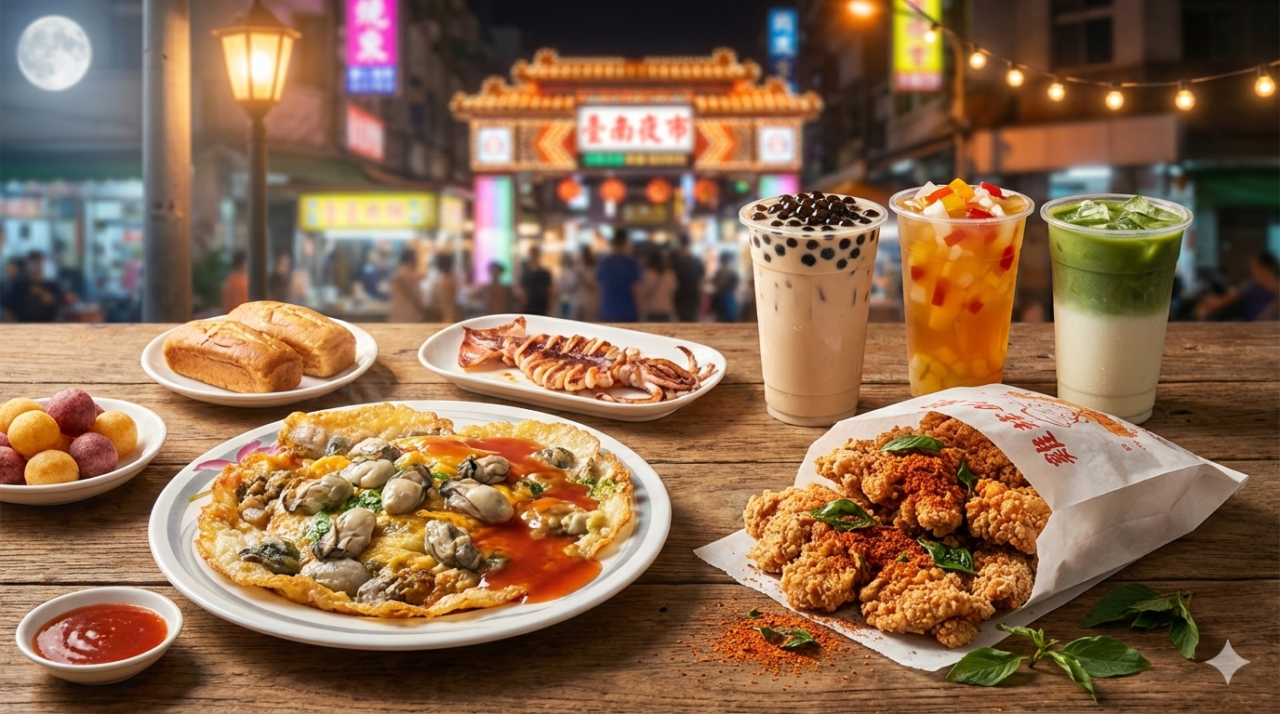 台南夜市 花園夜市 武聖夜市