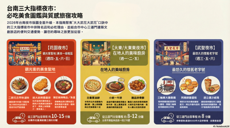 台南夜市美食整理 花園夜市 武聖夜市