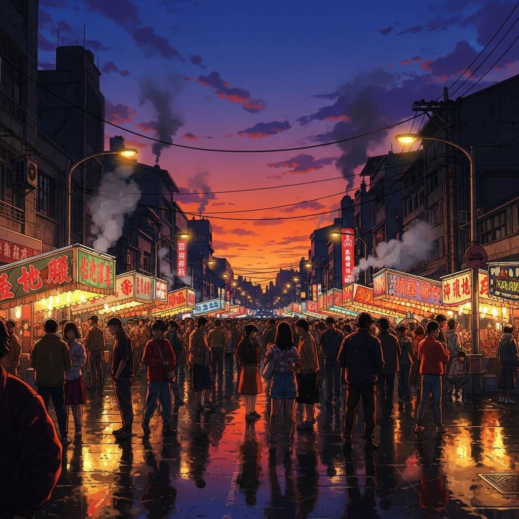 台南夜市 台南旅遊 觀光夜市