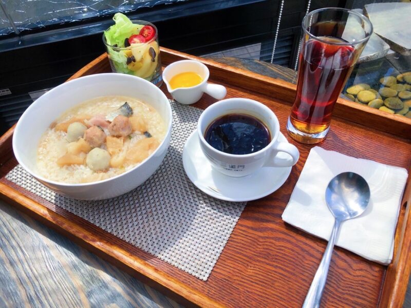 三道門虱目魚鹹粥套餐2