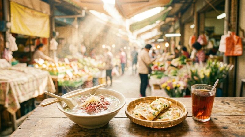 台南牛肉湯市場清晨｜府城經典早餐文化體驗