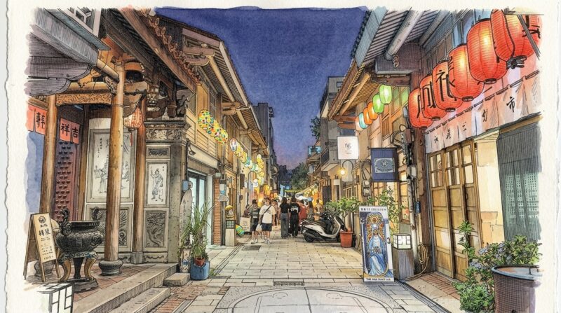 台南神農街手繪風｜520 兩天一夜浪漫漫遊路線