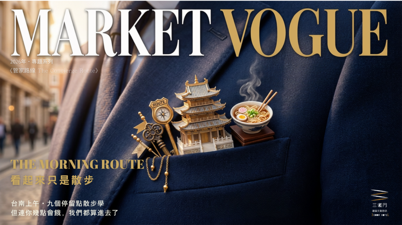 管家路線封面上午篇 台南住宿推薦