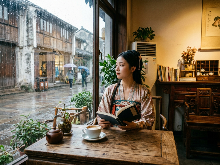 雨天圖