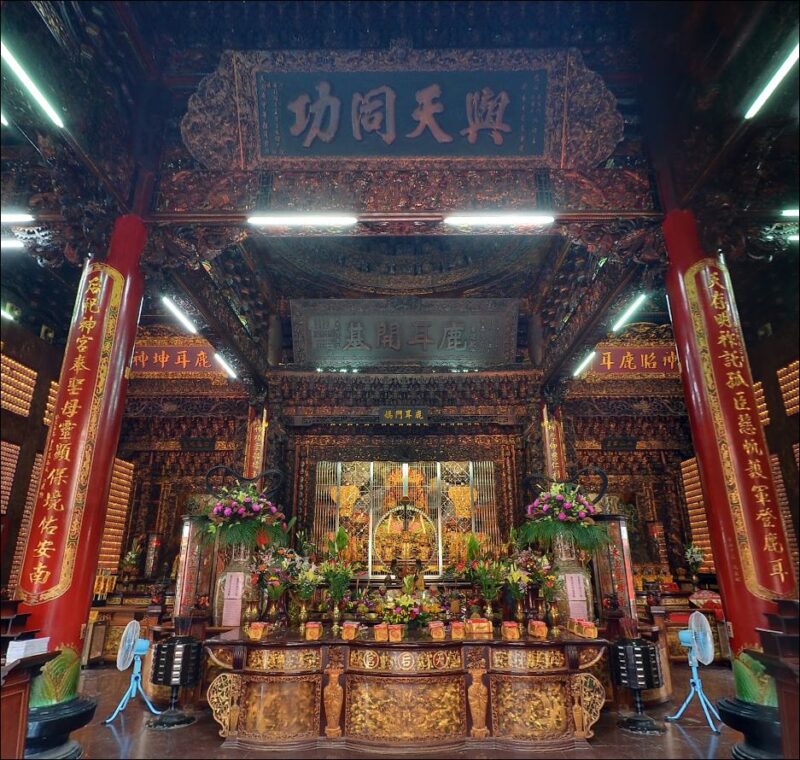 鹿耳門天后宮殿內 古禮儀典空間