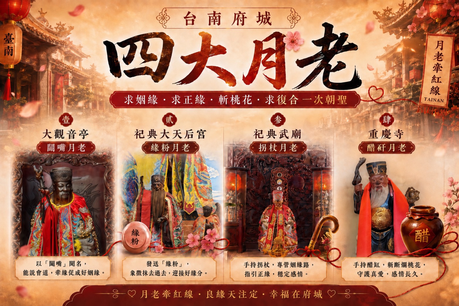 府城四大月老