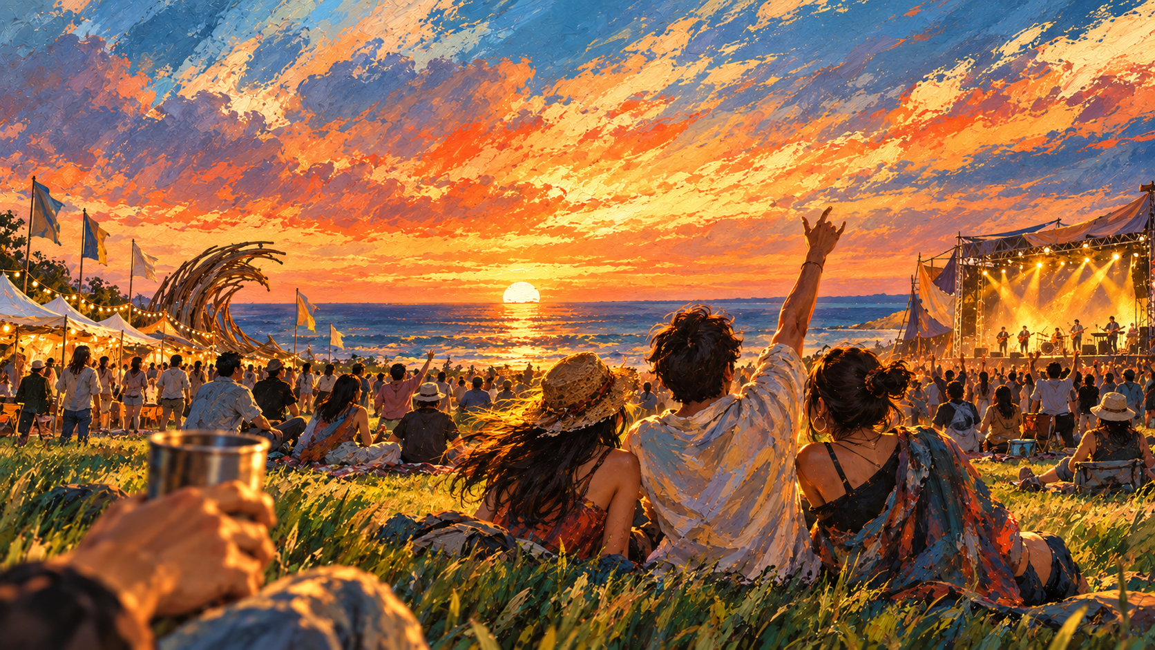 安平海岸夕陽音樂節
